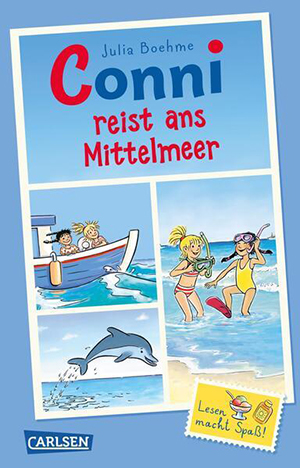 Cover des Buches Conni reist ans Mittelmeer