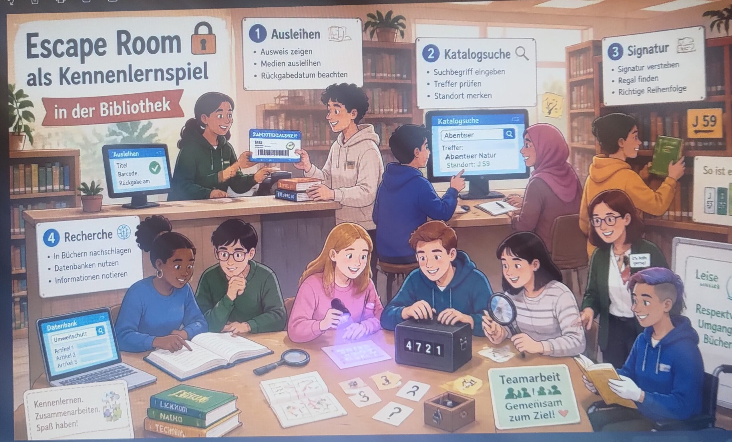 KI-entwickelt Kennenlernen Bibo 5. Klasse